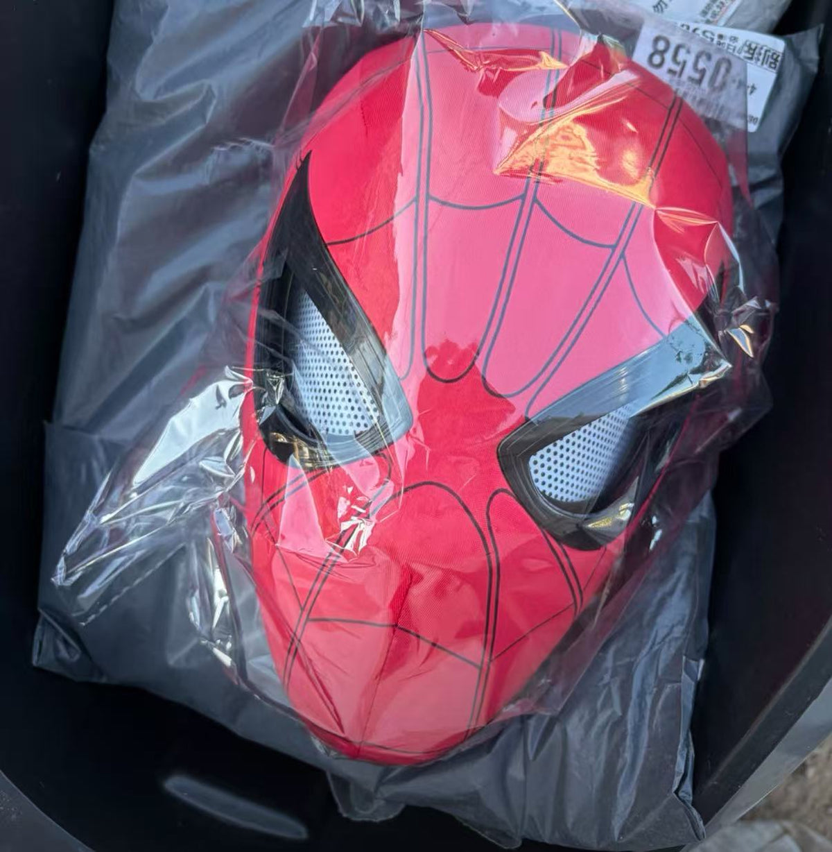 Electric Super Hero Spider-Man Mask