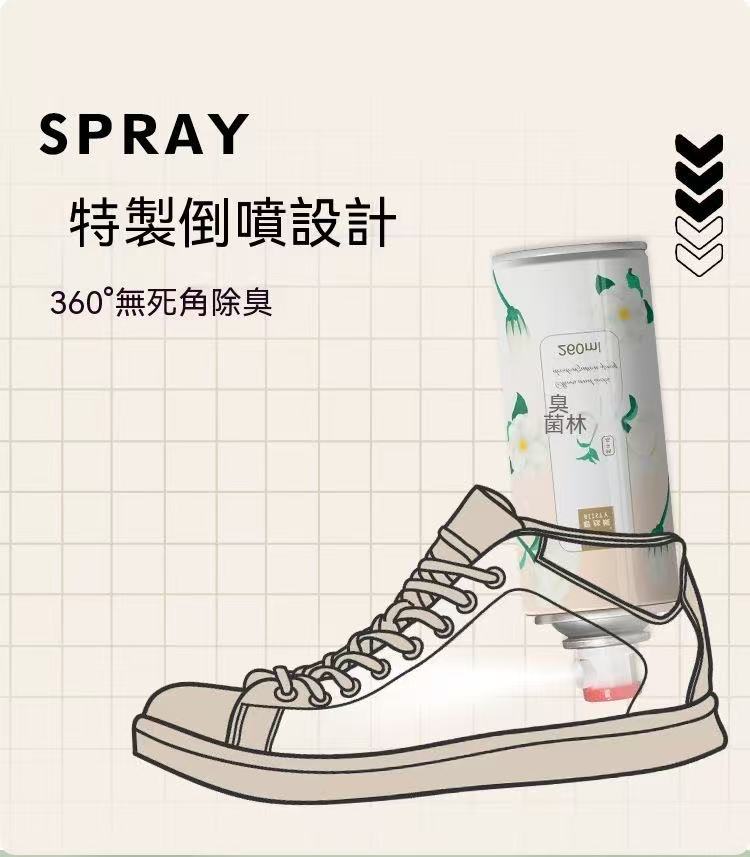 夏季福利價🧧鞋襪抗菌除臭噴霧 260ml
