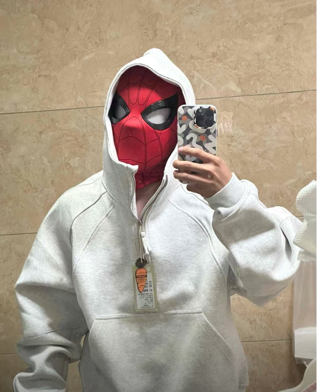 Electric Super Hero Spider-Man Mask