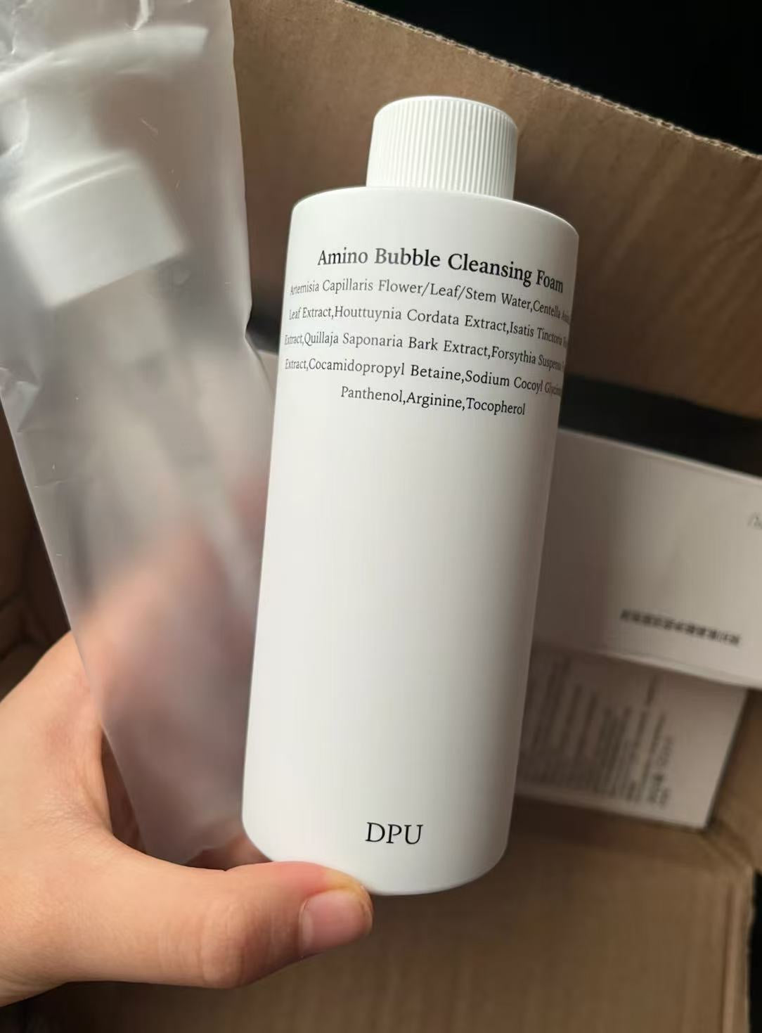 DPU氨基酸抗氧美白洗卸合一潔面乳 