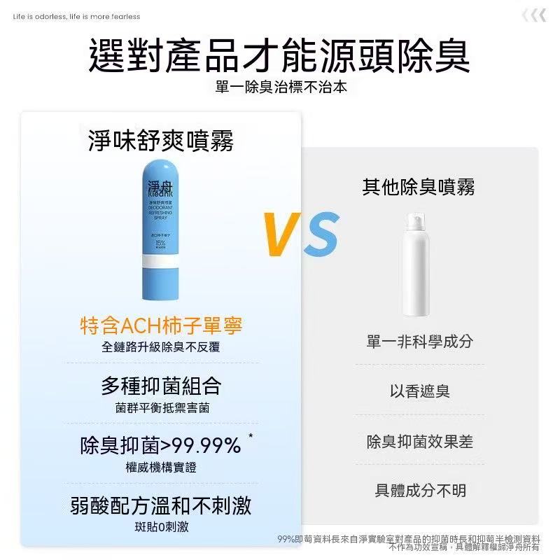 Kleank柿子單寧臭腳腳汗噴霧