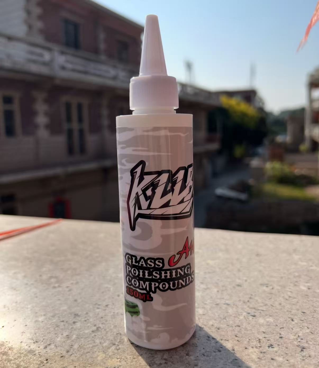 KLCB Glass Polishing Agent | Automotive Glass Oil Film Remover, Coating, and Wax Residue Cleaner