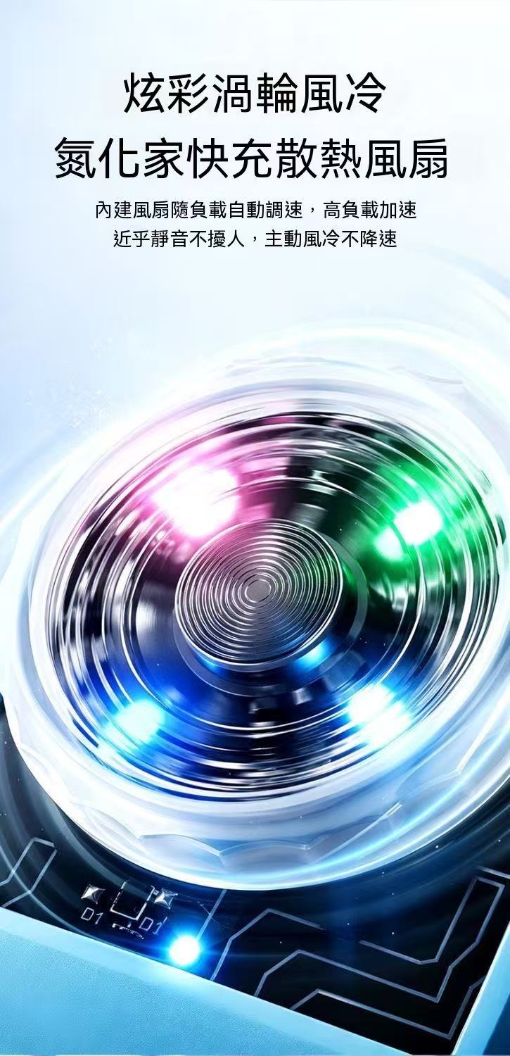 2026新款電競風暴Ultra氮化鎵快充套組