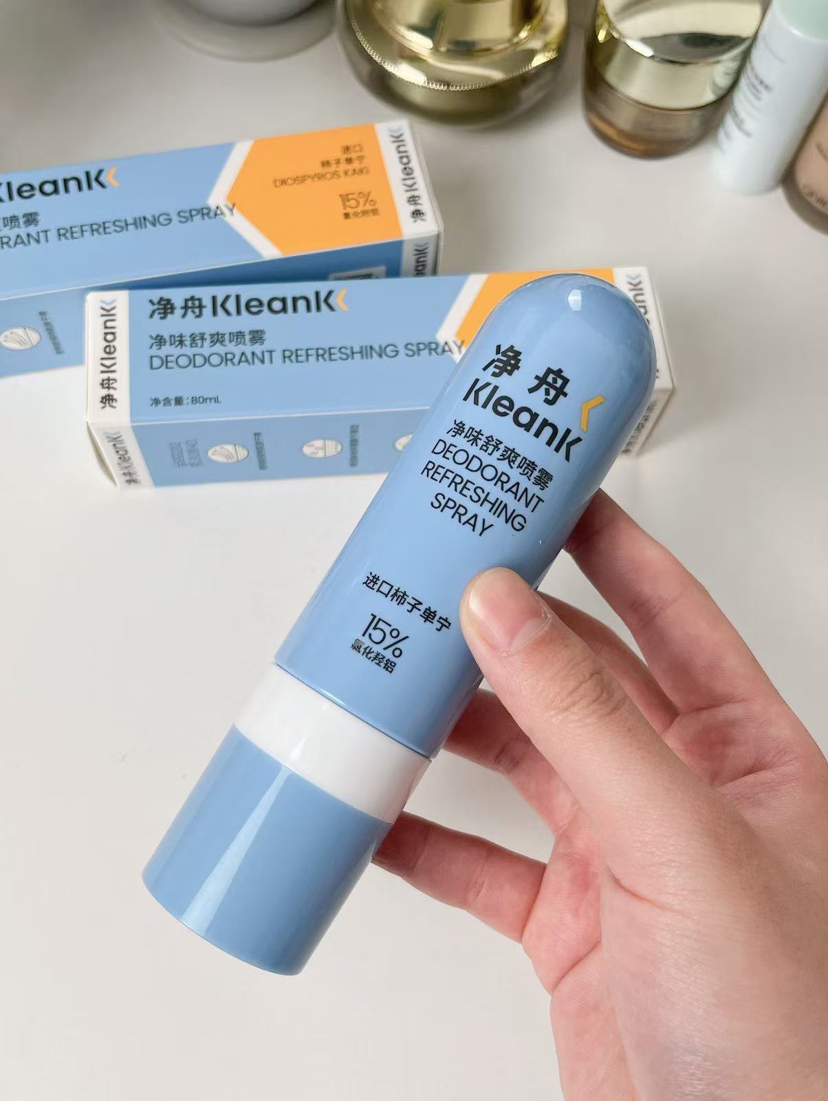 Kleank柿子單寧臭腳腳汗噴霧