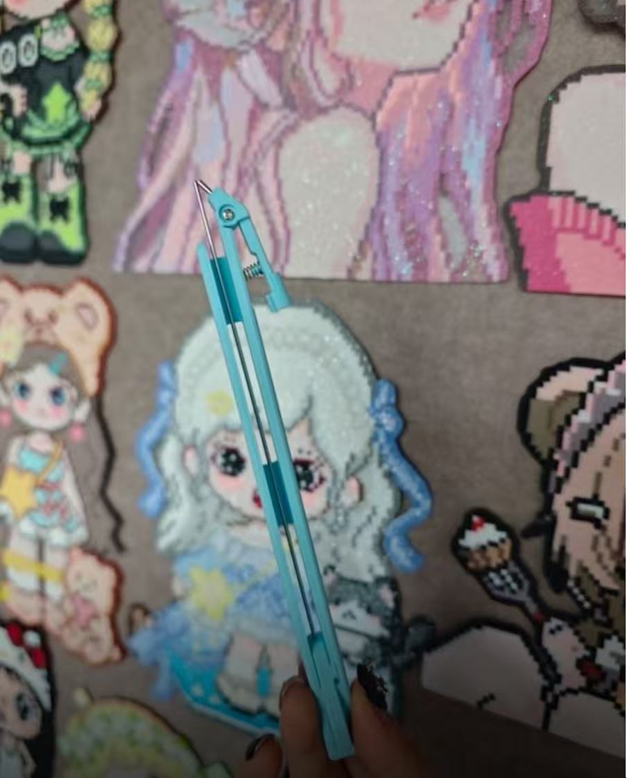 Extended Pressable Fuse Bead Pen