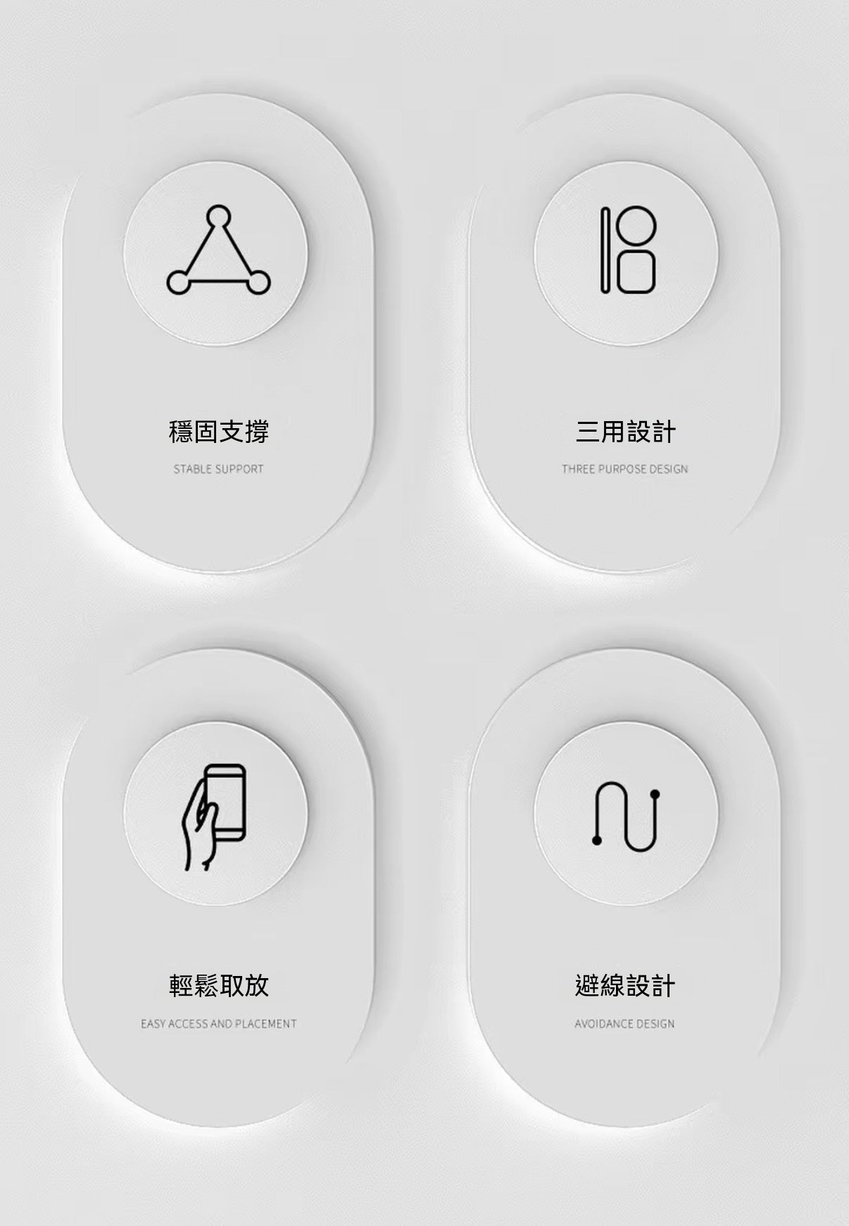 創意小叉車三合一無線充電