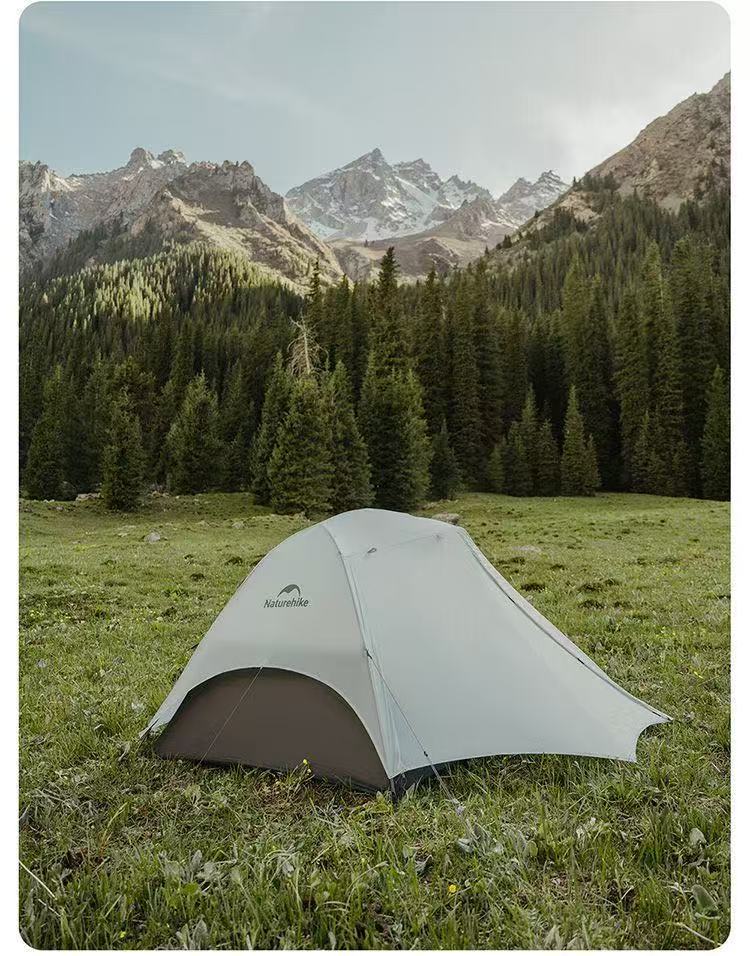 Ultralight Hiking Tent Outdoor Camping Double Flysheet Windproof Waterproof Large Space
