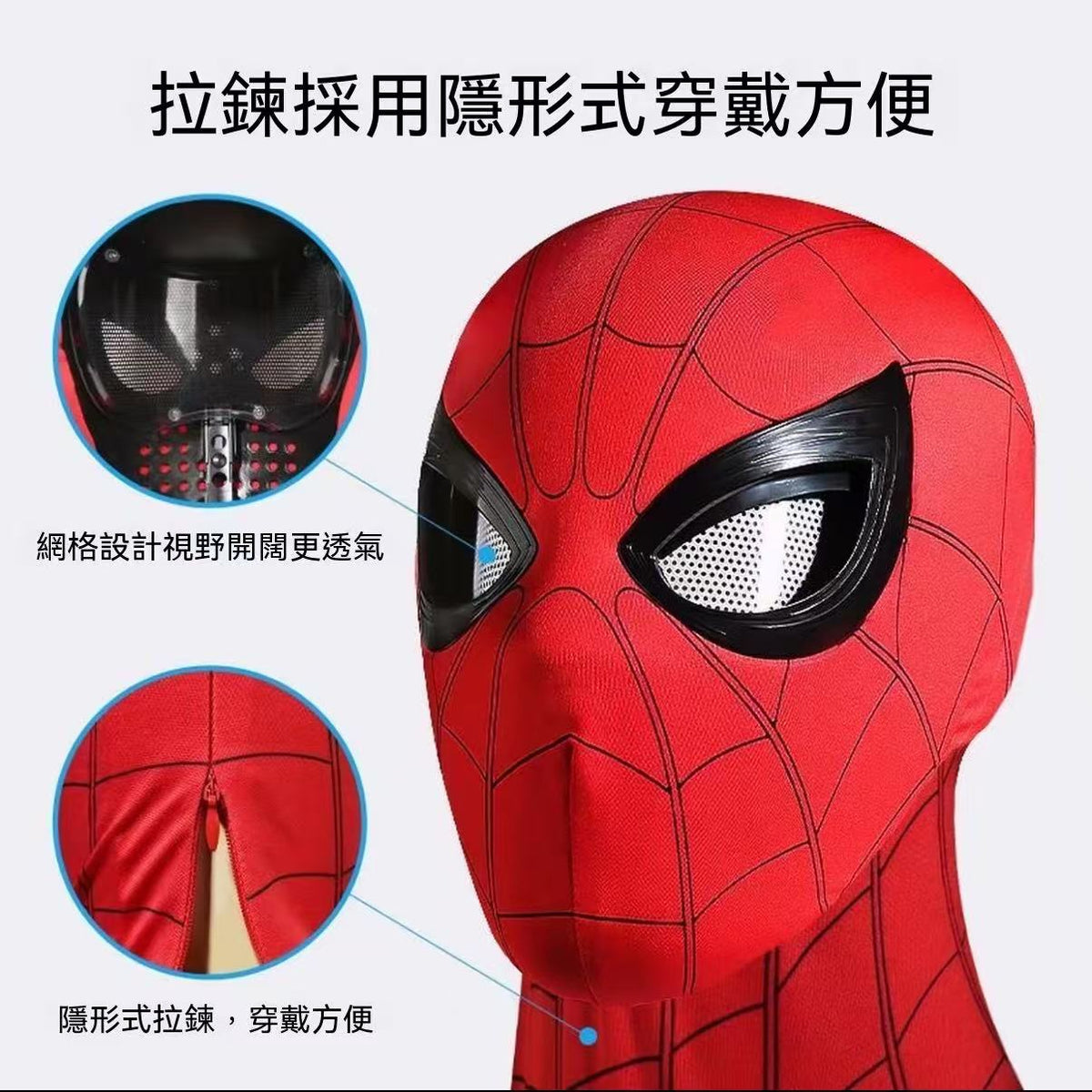 Electric Super Hero Spider-Man Mask