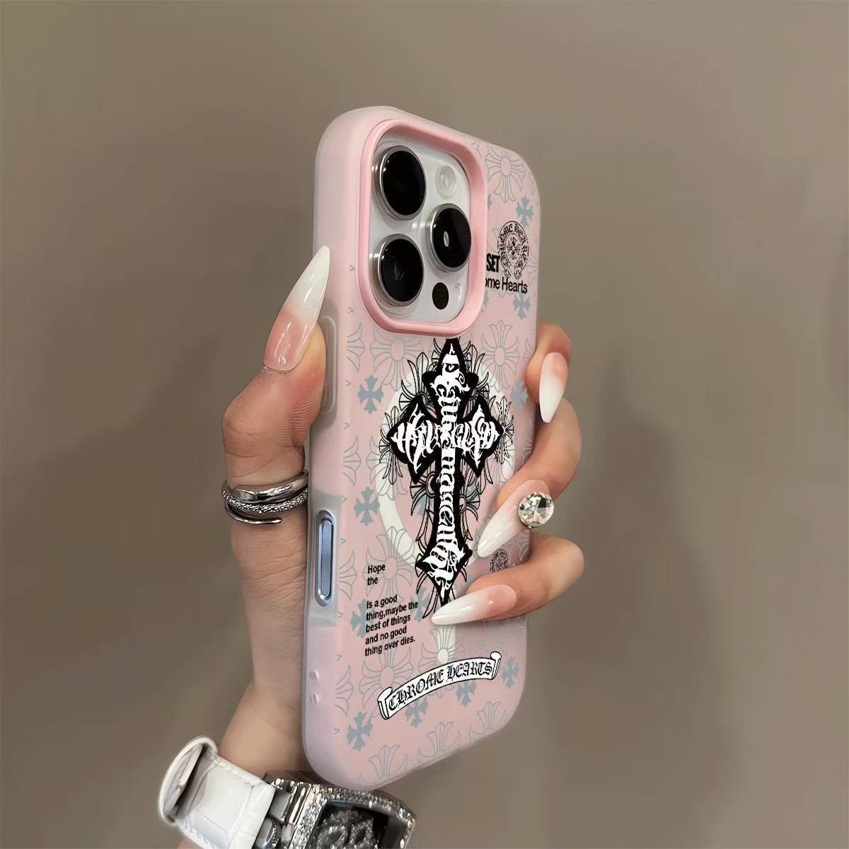 iPhone Simple Style Shockproof Phone Case