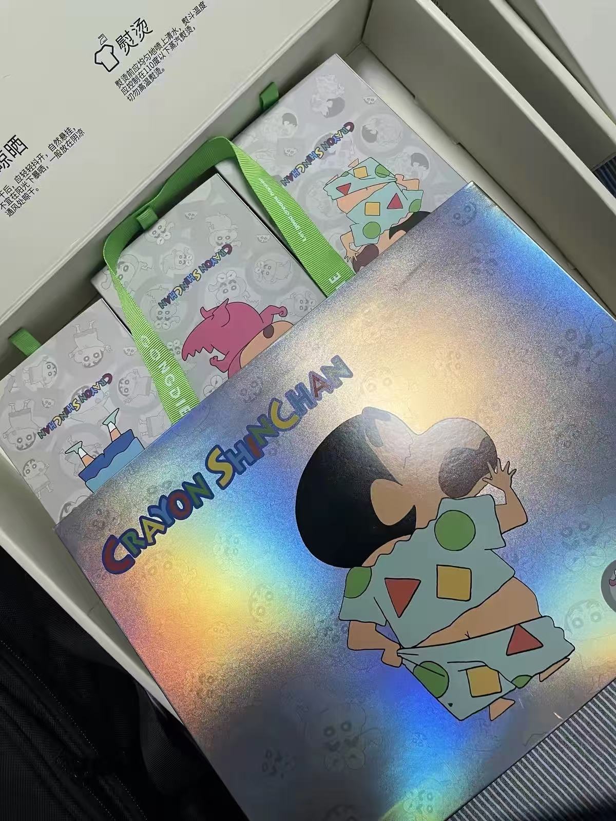【3-piece gift set】Crayon Shin-chan collaboration men's boxer briefs