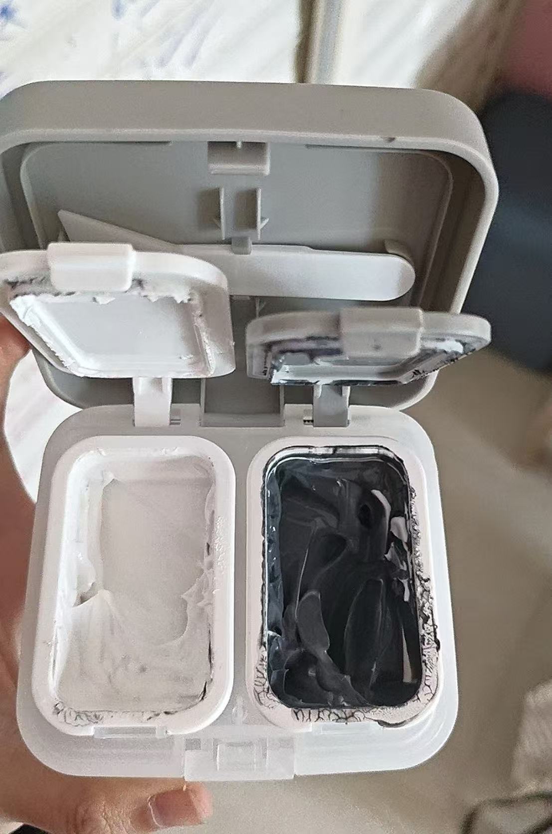 新款淨顏雙色清潔泥膜