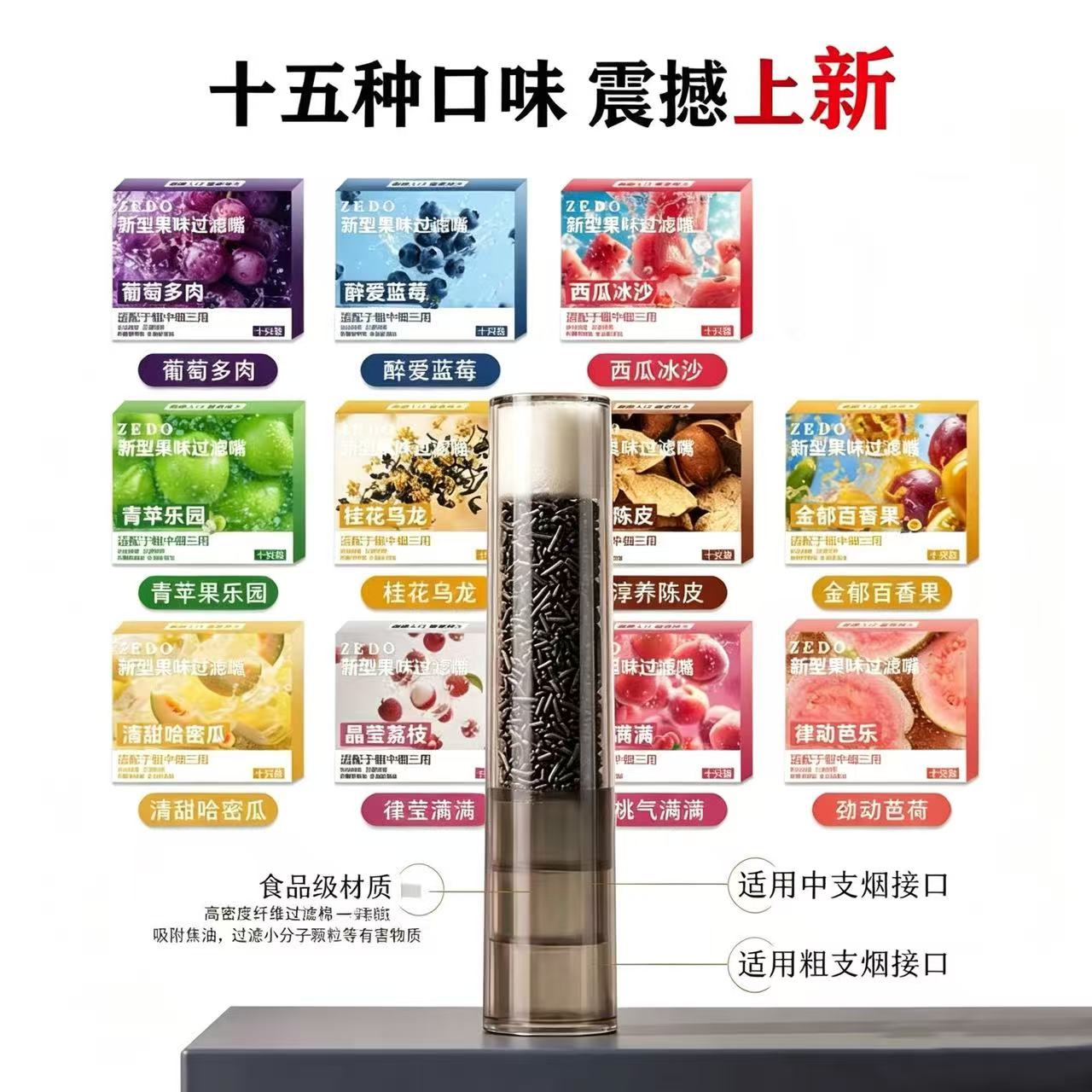 （新品首發）果味焦油過濾嘴