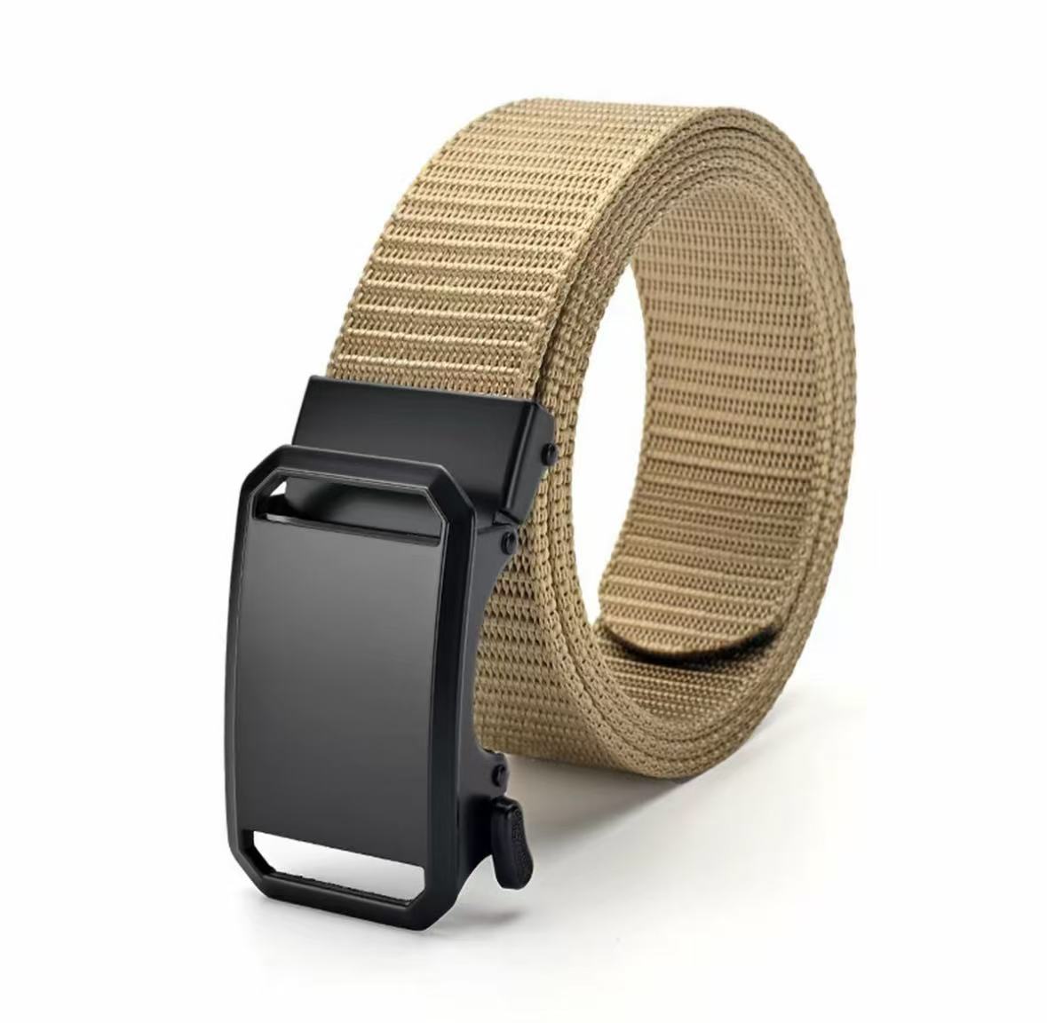 Men's New Automatic Buckle Leather Belt Versatile