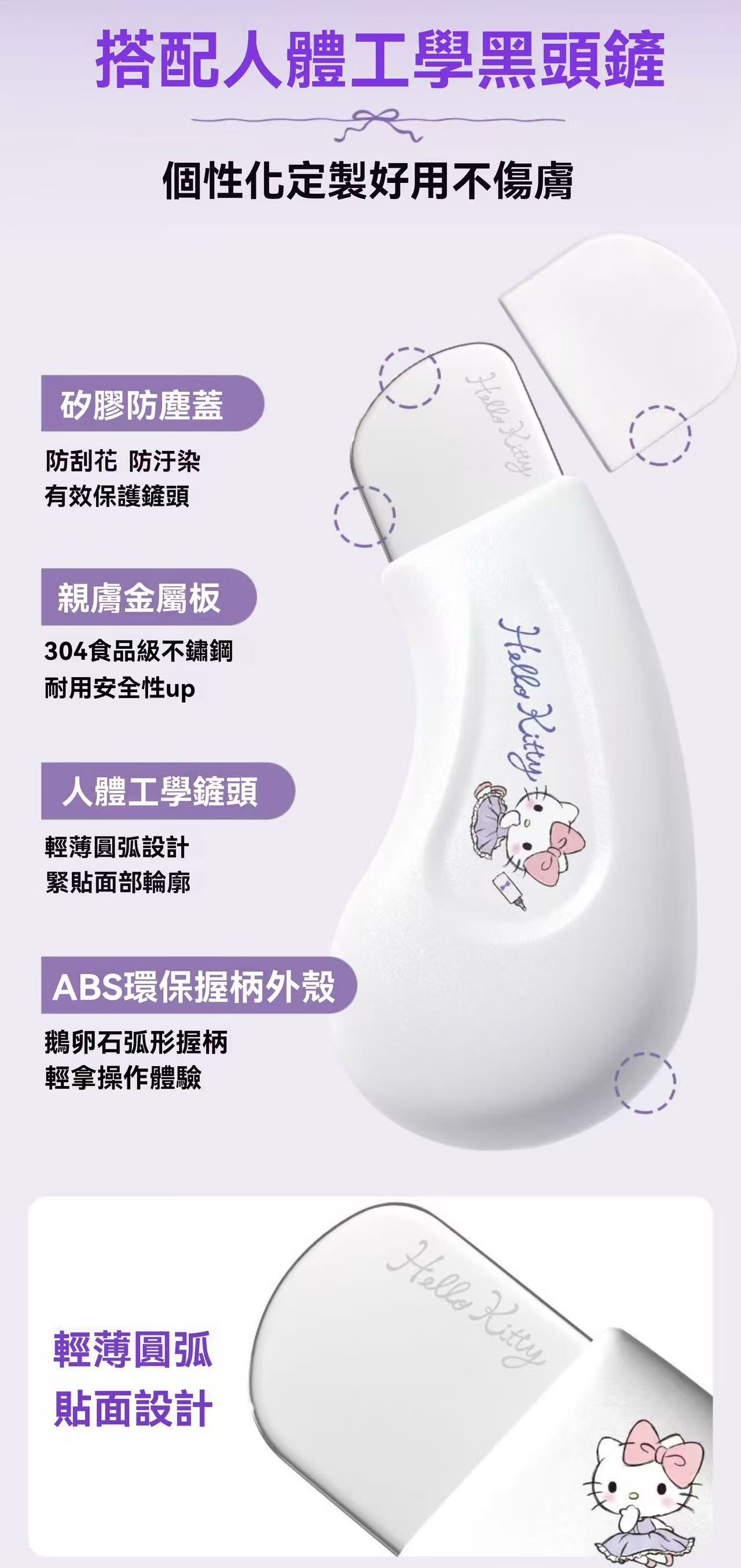 ilso × Hello Kitty 聯名黑頭導出套組