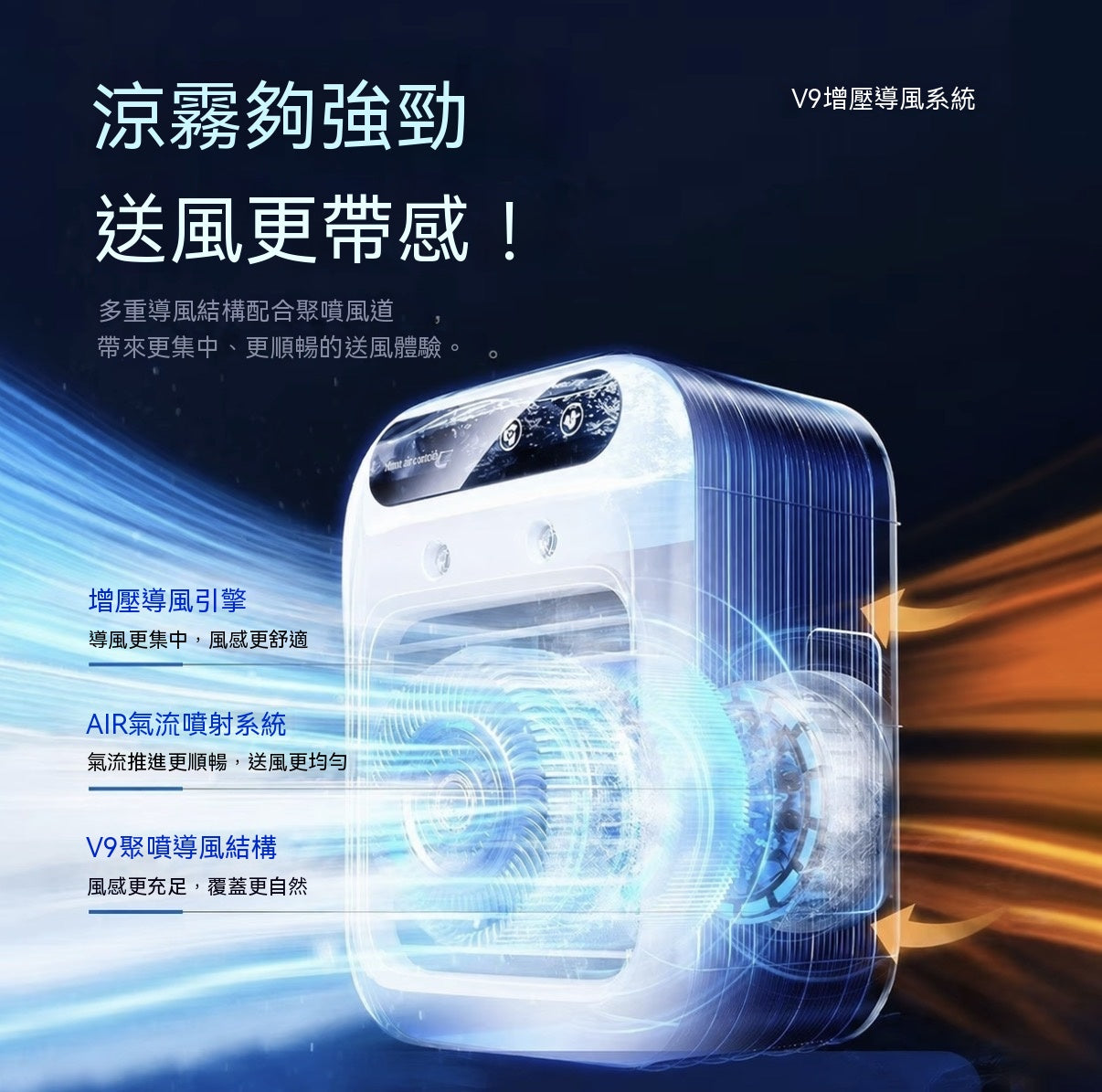 MINI冰霧桌面風扇