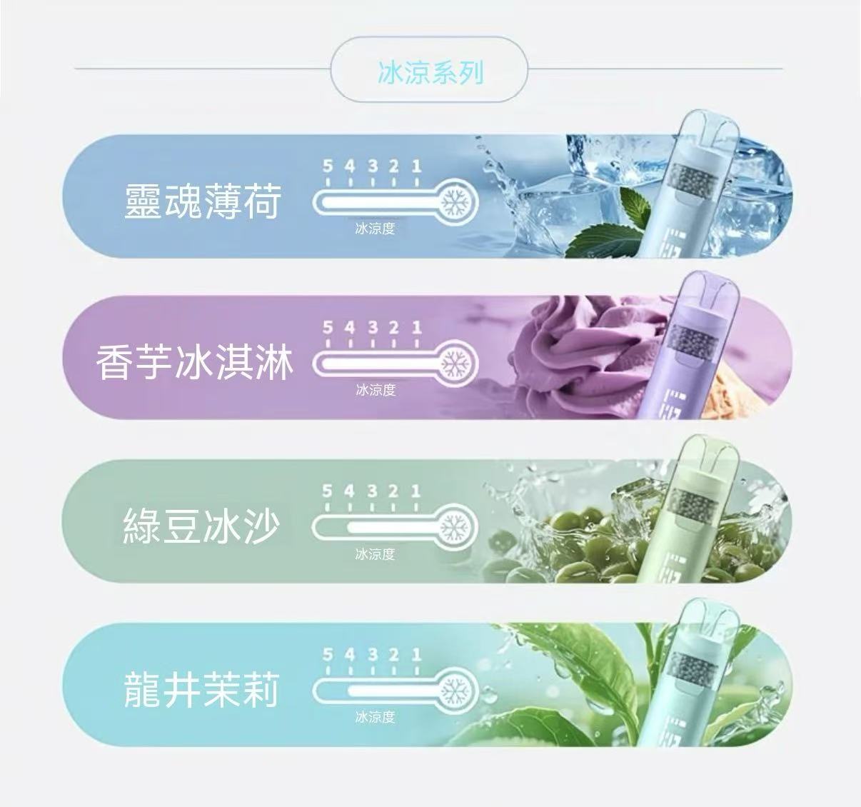 （秒變涼🚬）果味過濾煙嘴