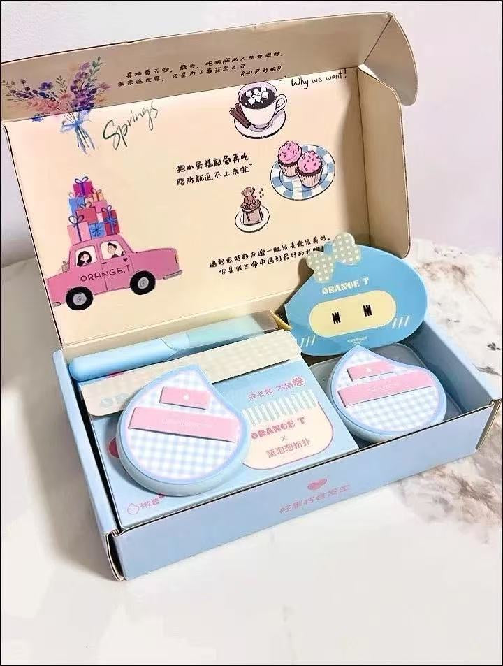瓷汪汪粉扑（粉底液專用化妝工具套組）