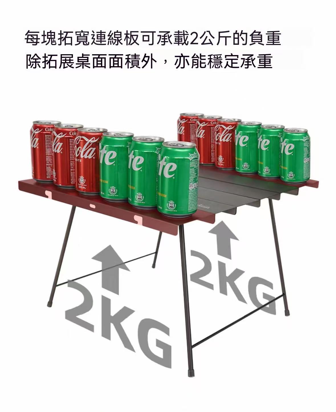 Aluminum Alloy Folding Outdoor Tactical Lightweight Camping Table