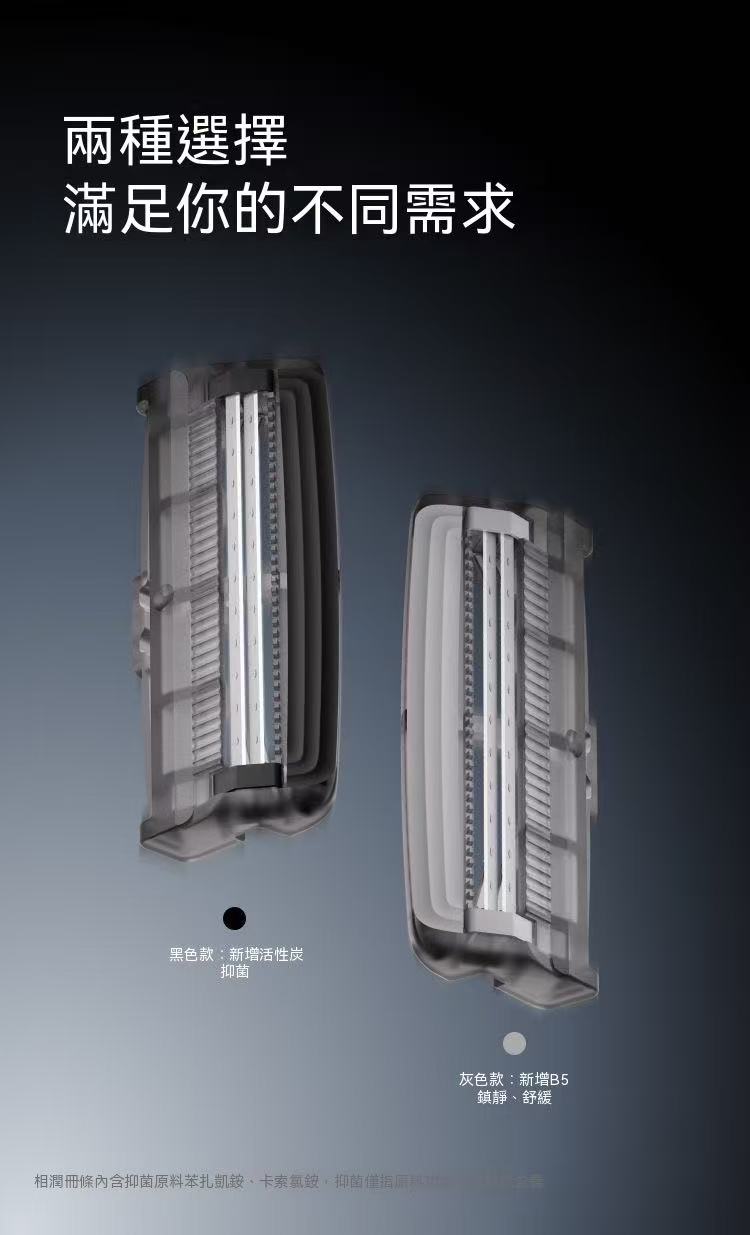 (For Men) All-metal manual razor