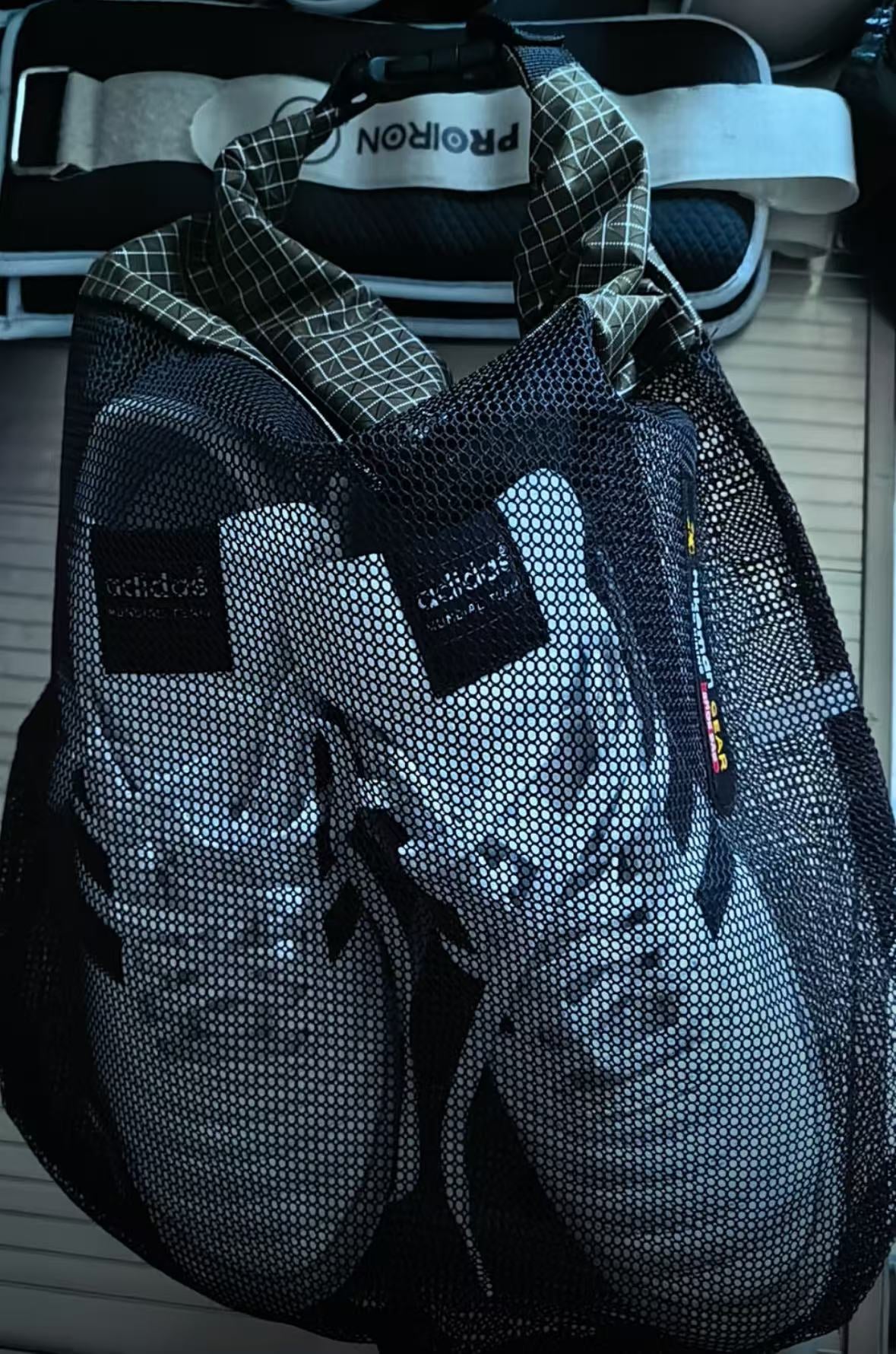 Outdoor Camping Hiking Breathable Mesh Shoe Storage Bag