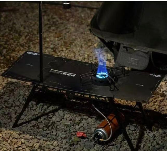 Light Camping Table and Stove Set