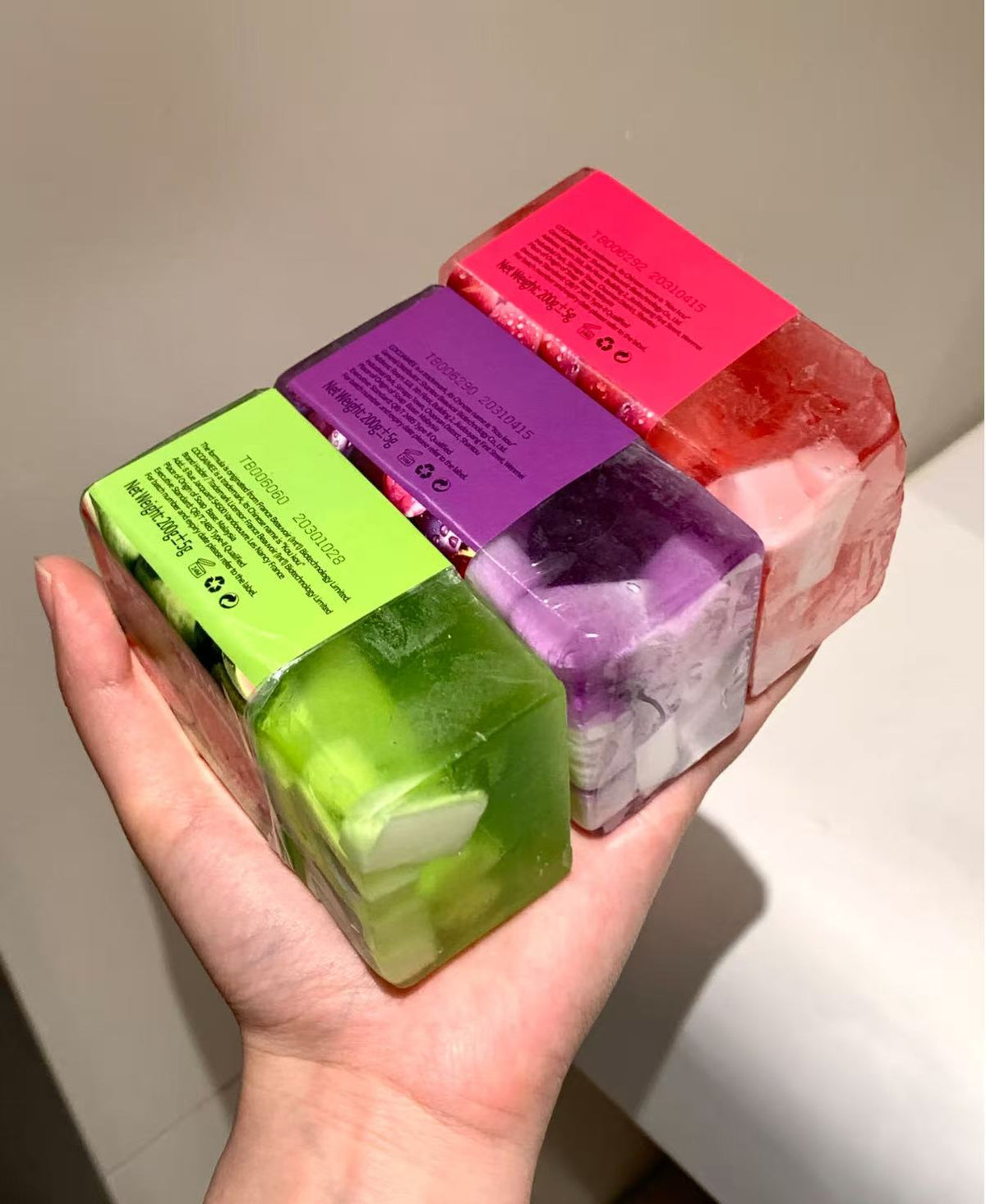Fruit Transparent Jelly Scented Soap