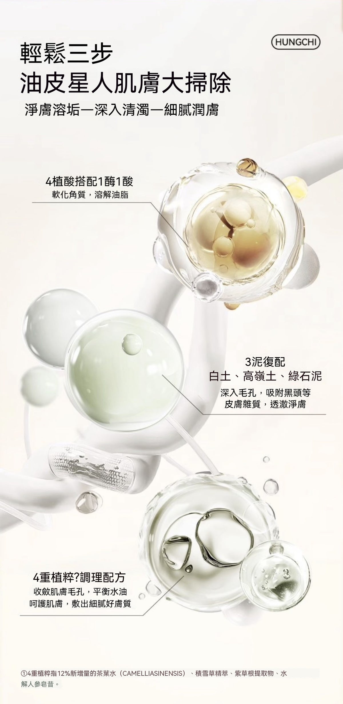Wang Yuan's Pick: Phytic Acid Multi-Effect Cleansing Clay Mask - Blackhead Removal, Oil Control, Gentle Cleansing, Moisturizing for Oily Skin