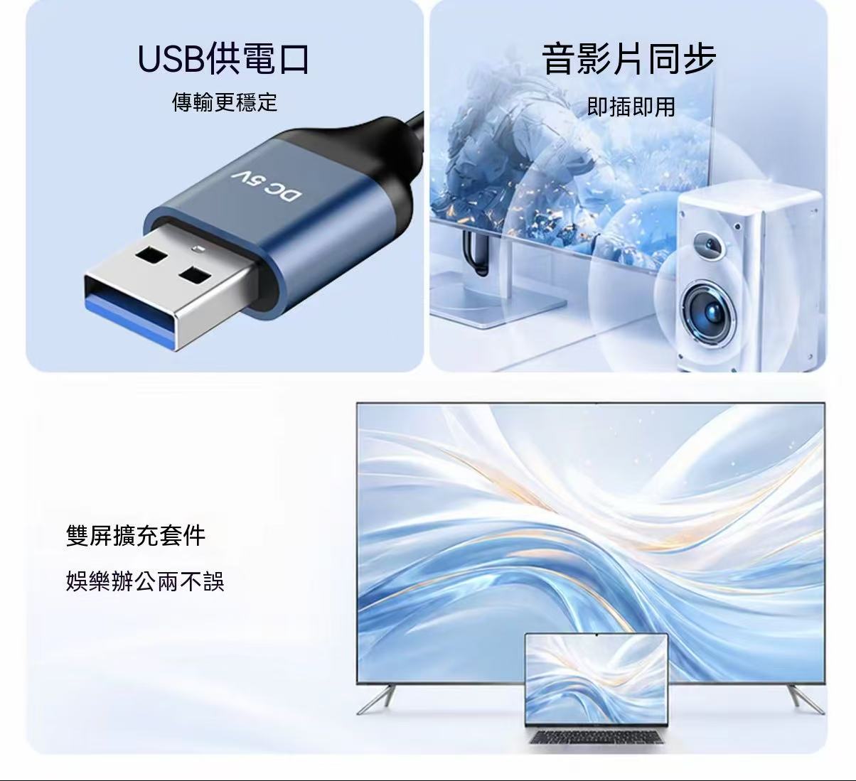 ACASIS HDMI to DP Converter Cable