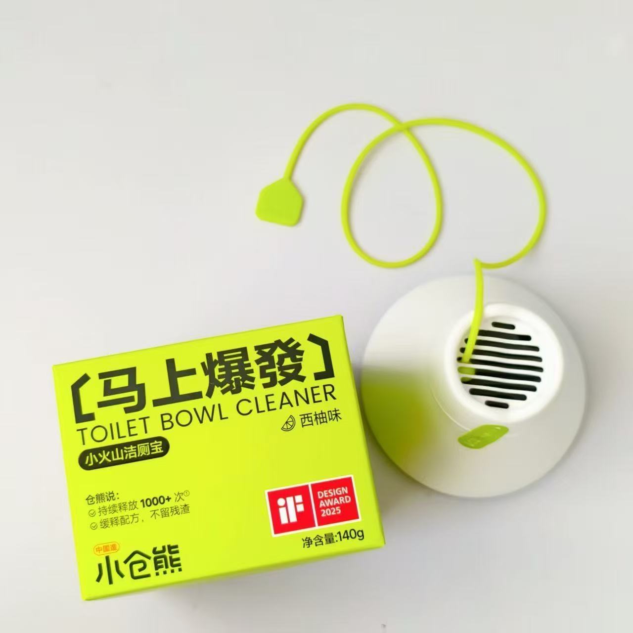 Little Volcano Toilet Bowl Cleaner (Grapefruit Scent)