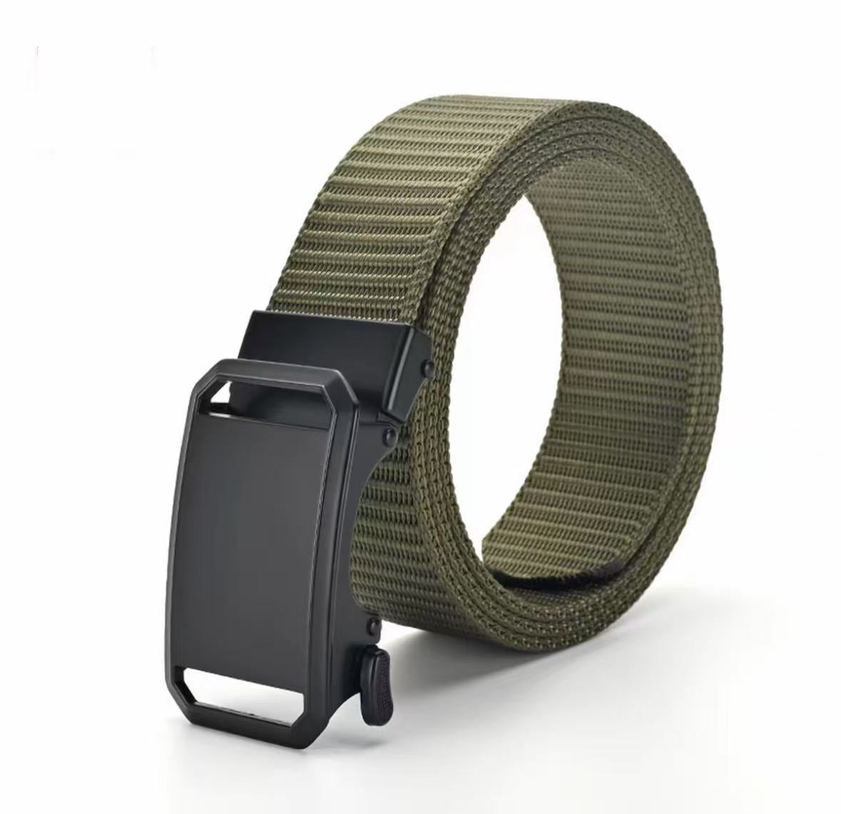 Men's New Automatic Buckle Leather Belt Versatile