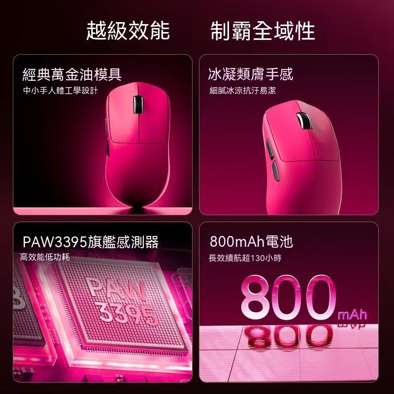 EWEADN X23 Lightweight Tri-Mode Gaming Mouse