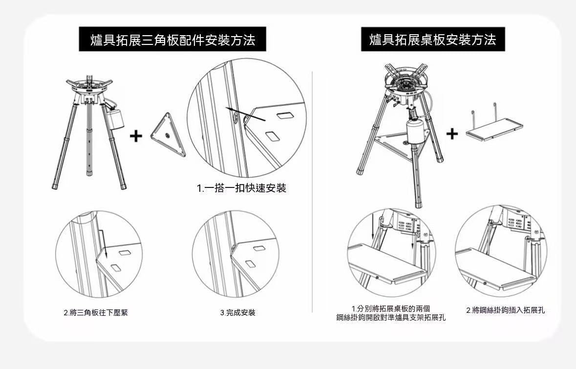 Outdoor Portable Stir-fry Stove Gas Camping Cooker Cassette Stove