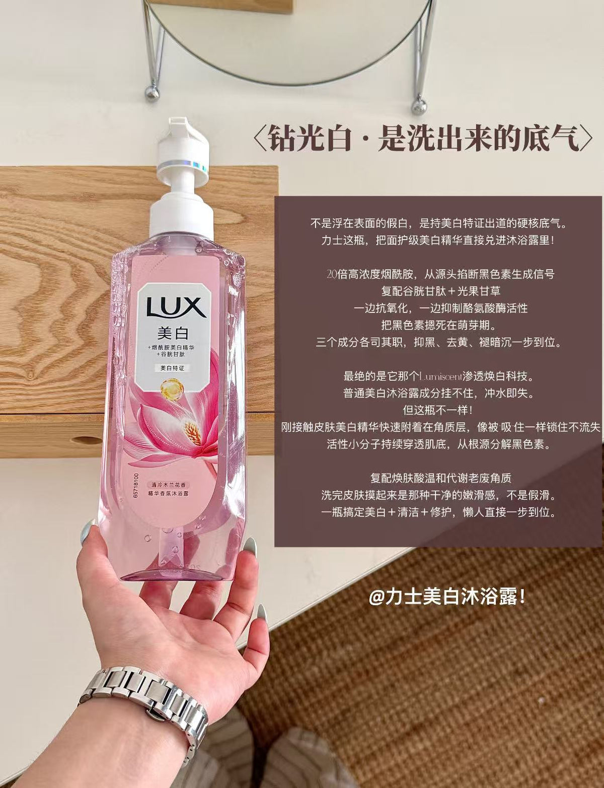 [Jang Won-young Edition] Whitening Body Wash Fragrance Essence