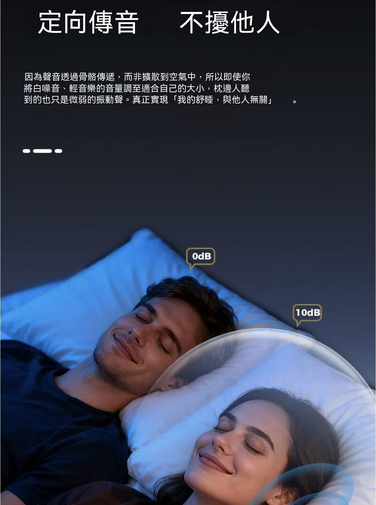 Early Bird S2 Under-Pillow Bone Conduction Sleep Speaker