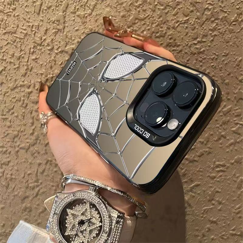 Silver Spider-Man Holographic Phone Case