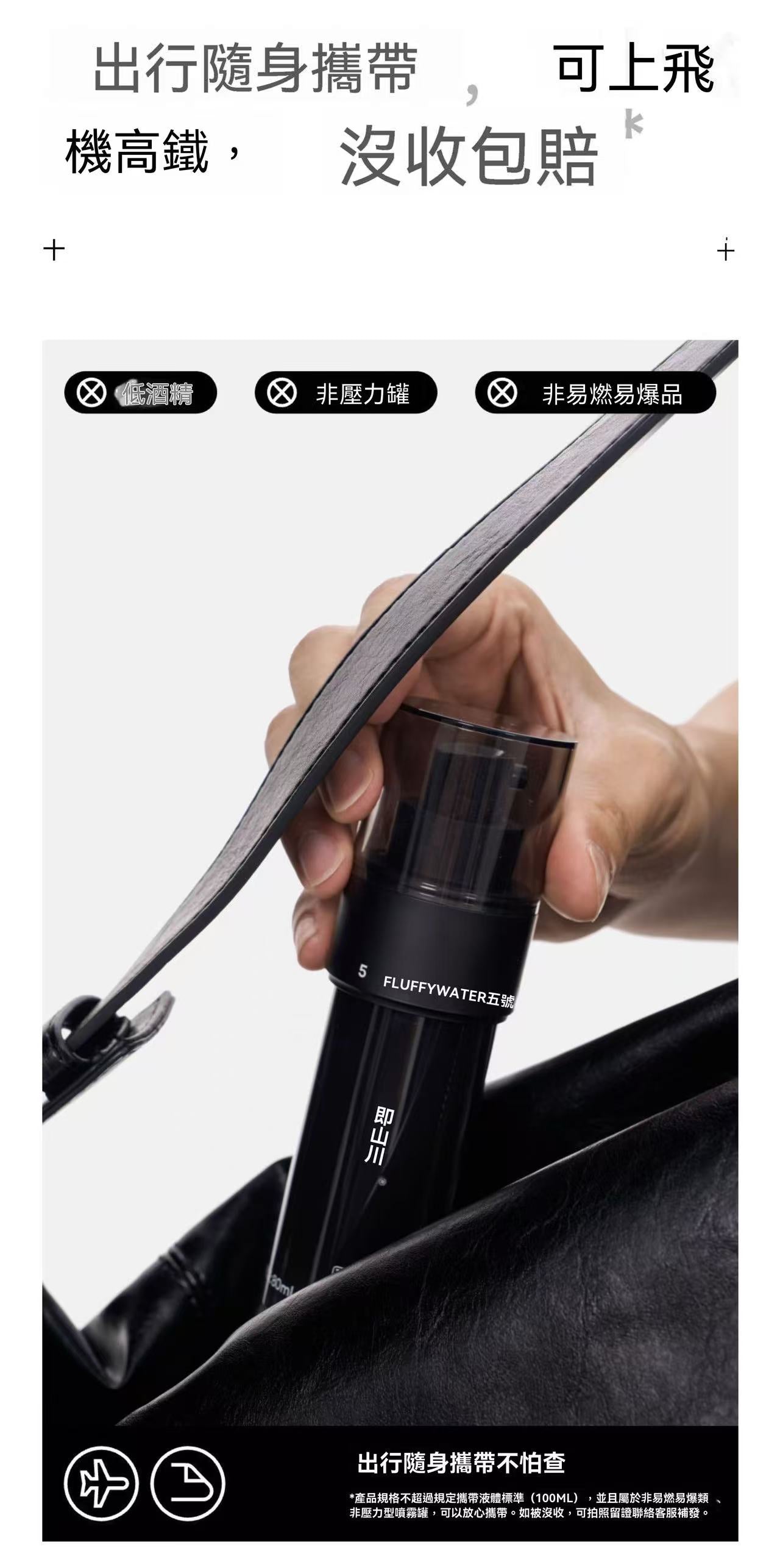 0 Alcohol, No Shake, Multi-Dimensional Silica Fluffing Spray