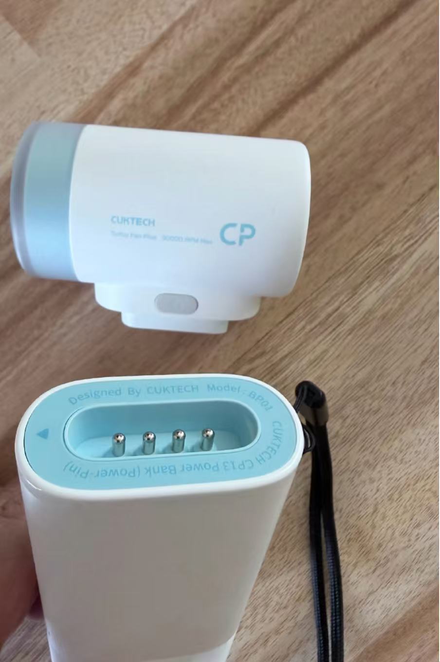Modular Handheld Fan + Power Bank Two-in-One Outdoor Cooling Device