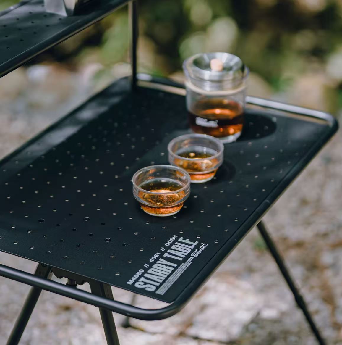 goout Springhill Outdoor Starry Sky Table Lightweight Aluminum Alloy Folding Table