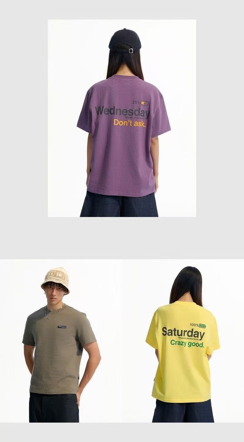 Weekly Power T-Shirt with Lenticular Print