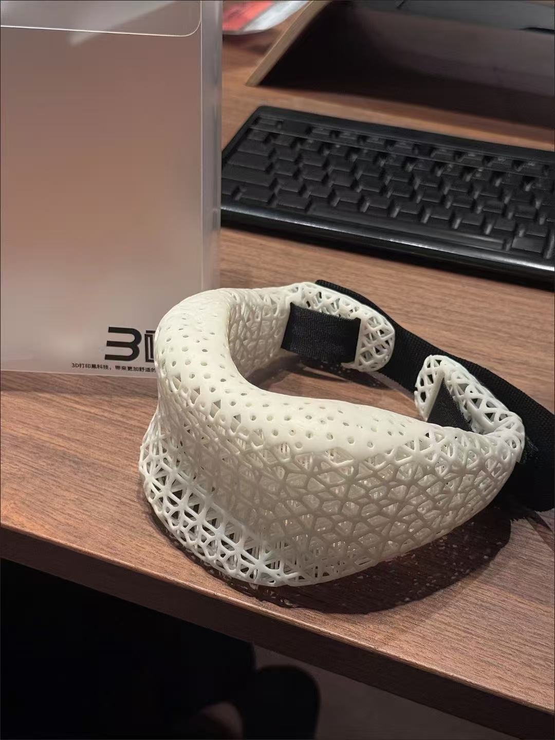 3D Printed Neck Brace to Prevent Head Tilting - Fixed, Breathable Support Neck Collar