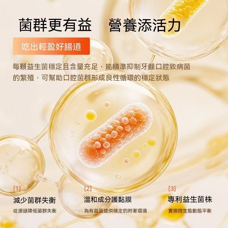 益生菌含片（無糖彈射薄荷糖）