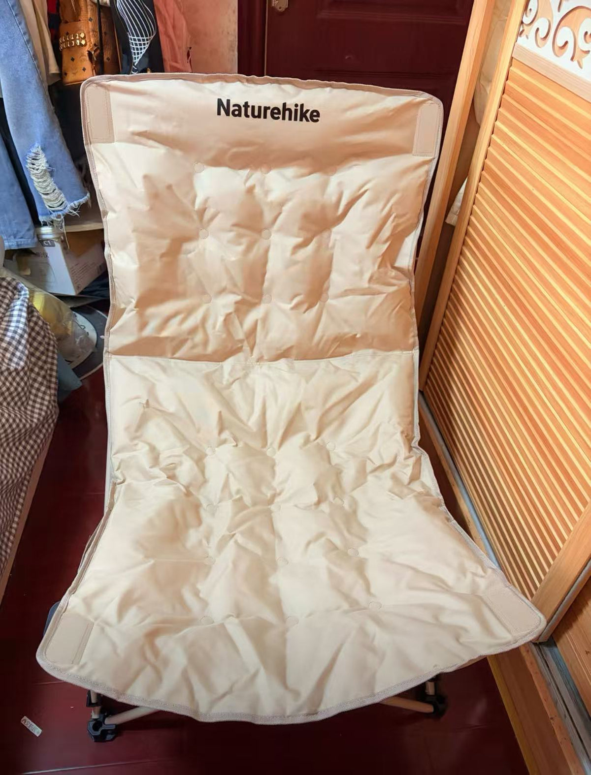 Starfish 003 Collapsible Oversized Recliner Camping Moon Chair with Four Reclining Positions