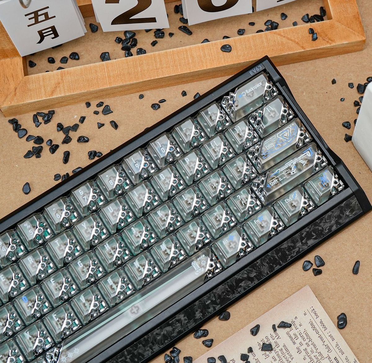 Womier & Ouzhid Quantum Honeycomb Hollow Keycap