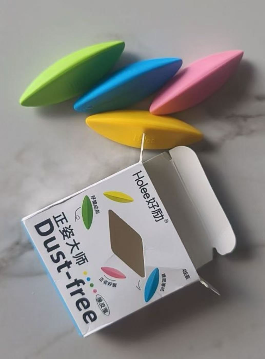 Back to School Essential! Flake-Free, Ultra Clean Triangular Eraser for Students