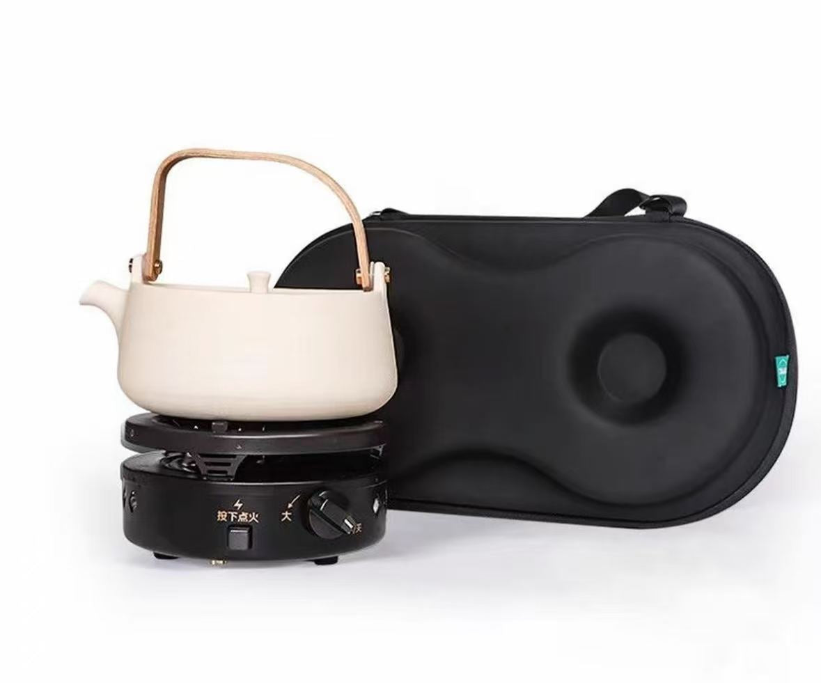 戶外便攜旅行爐具防風家用煮茶具套裝