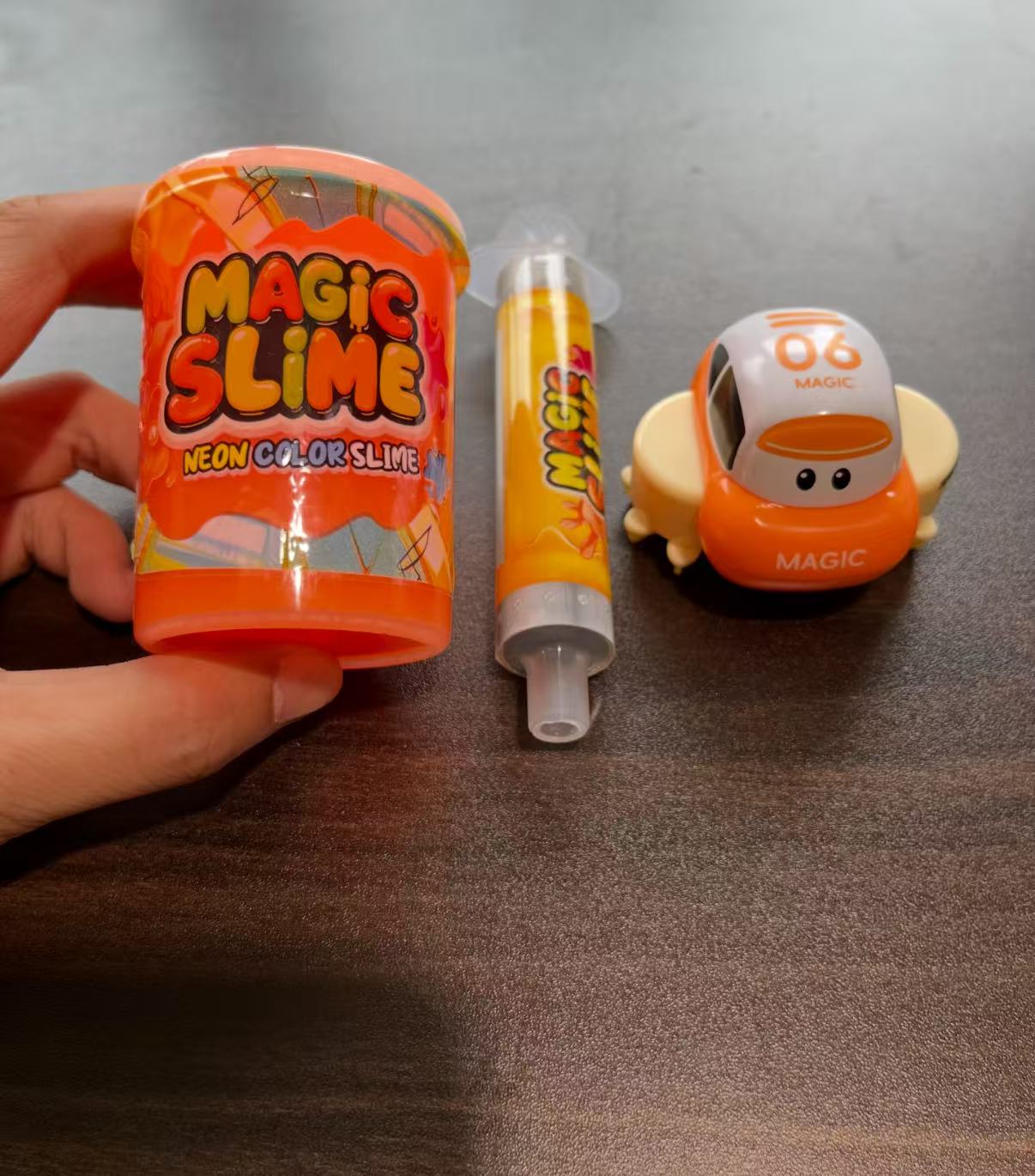 Slime DIY Dream Track Car