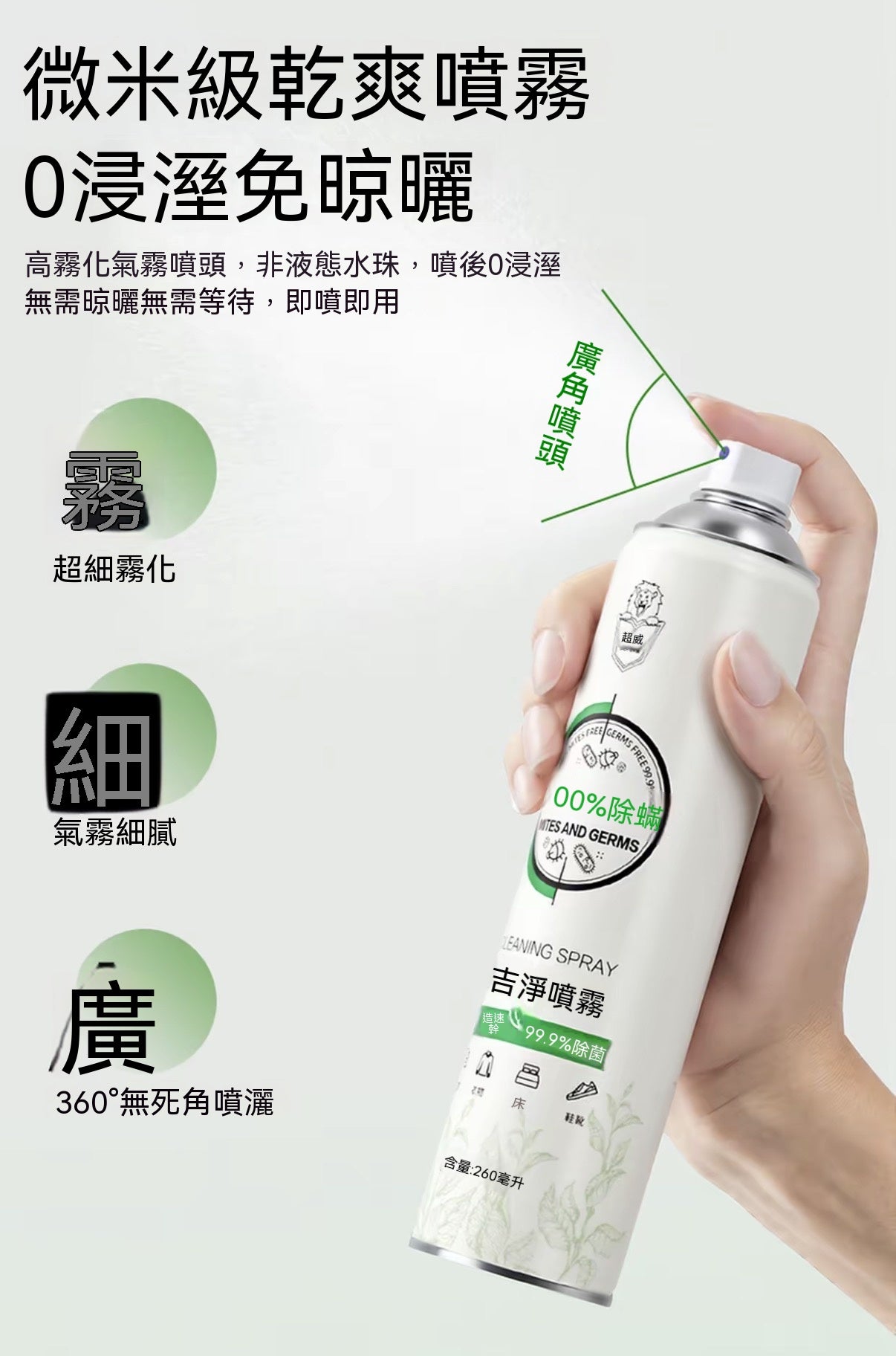 100% Intensive Anti-Mite Spray