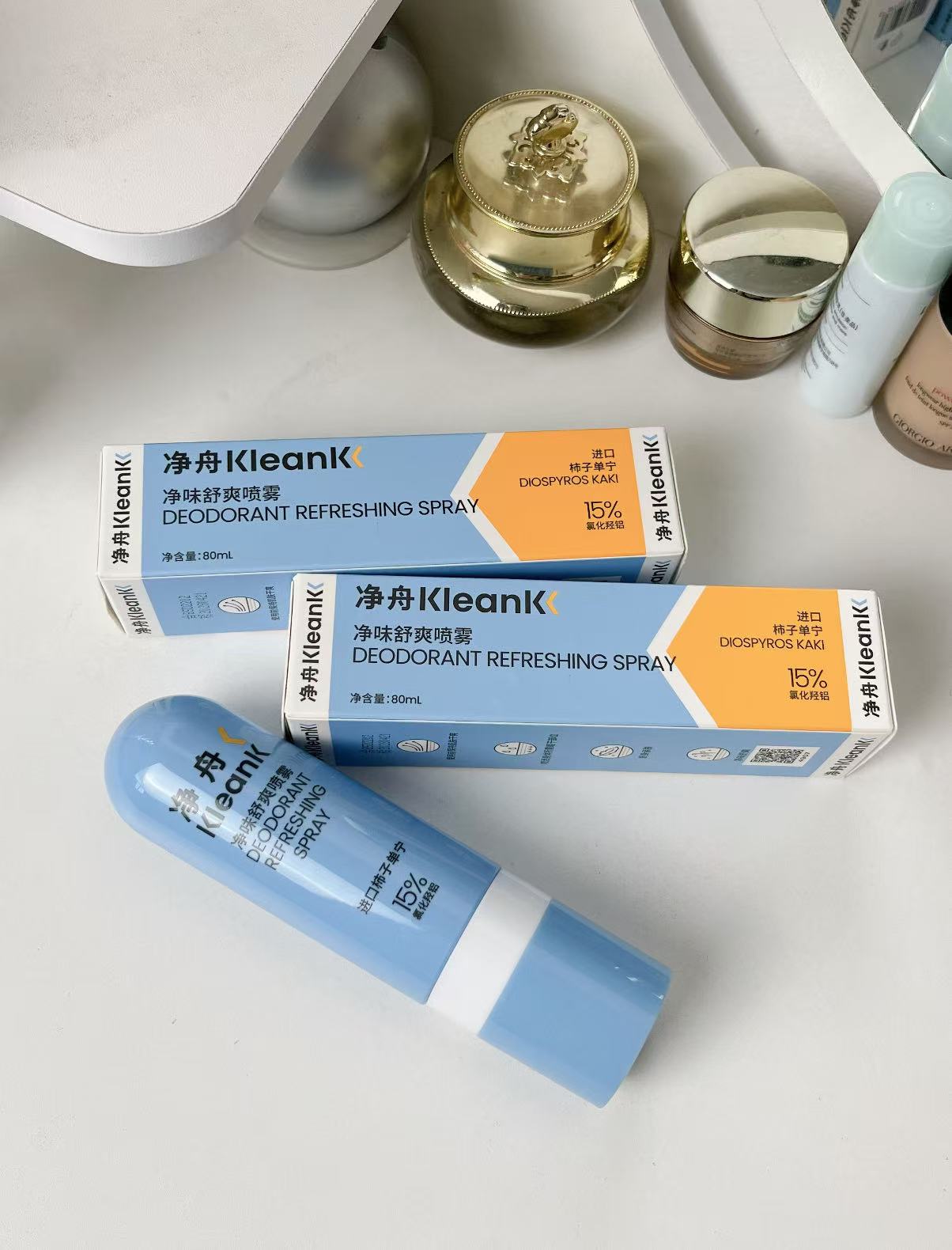 Kleank柿子單寧臭腳腳汗噴霧