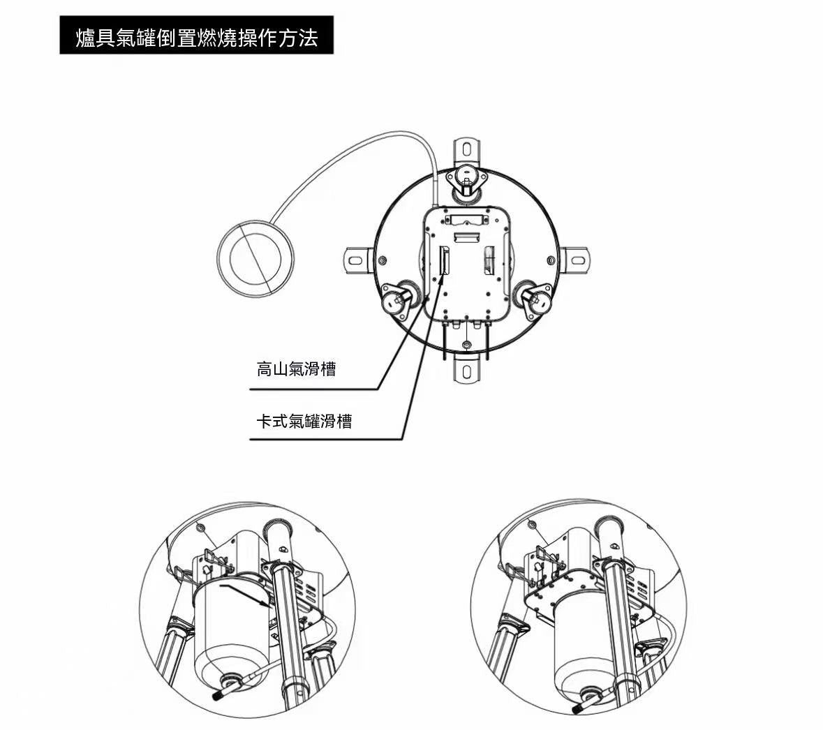 Outdoor Portable Stir-fry Stove Gas Camping Cooker Cassette Stove