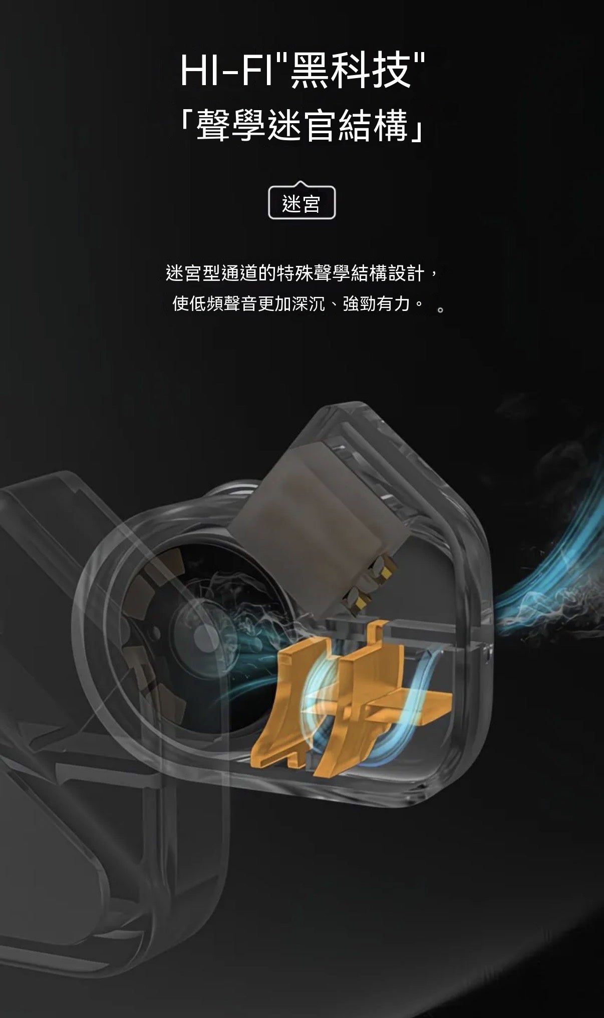 兔幾 有線入耳式Hi-Fi遊戲電競耳機